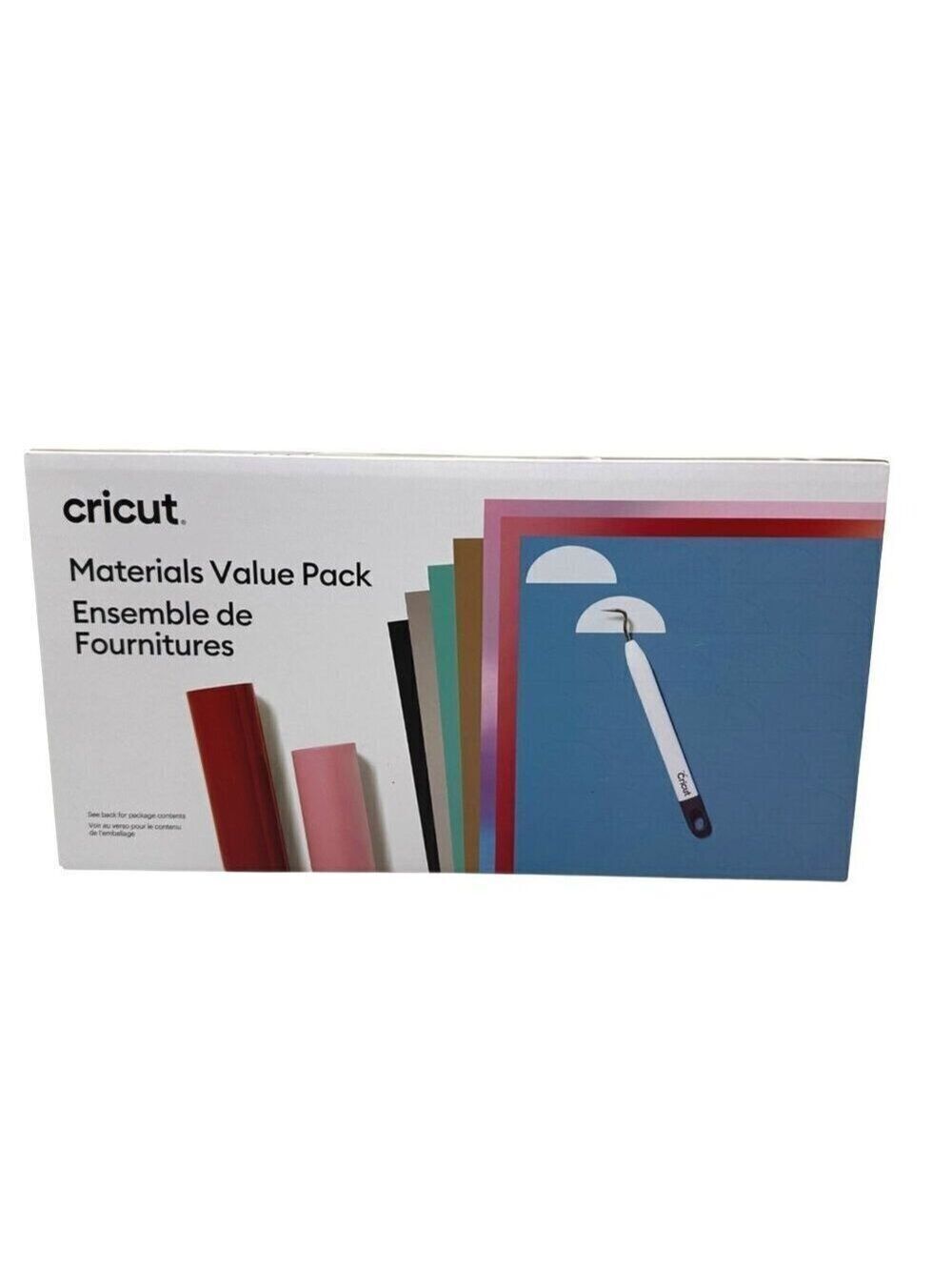 Cricut Materials Value Pack With Premium Vinyl Iron-On Transfer Tape & Weeder 12